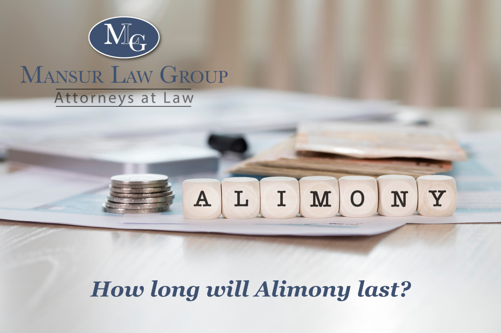 Mansur Law Blog- Alimony