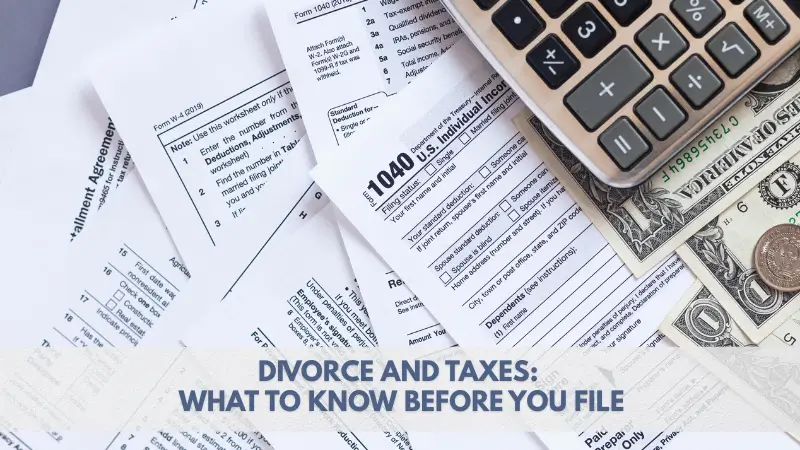 divorce and taxes